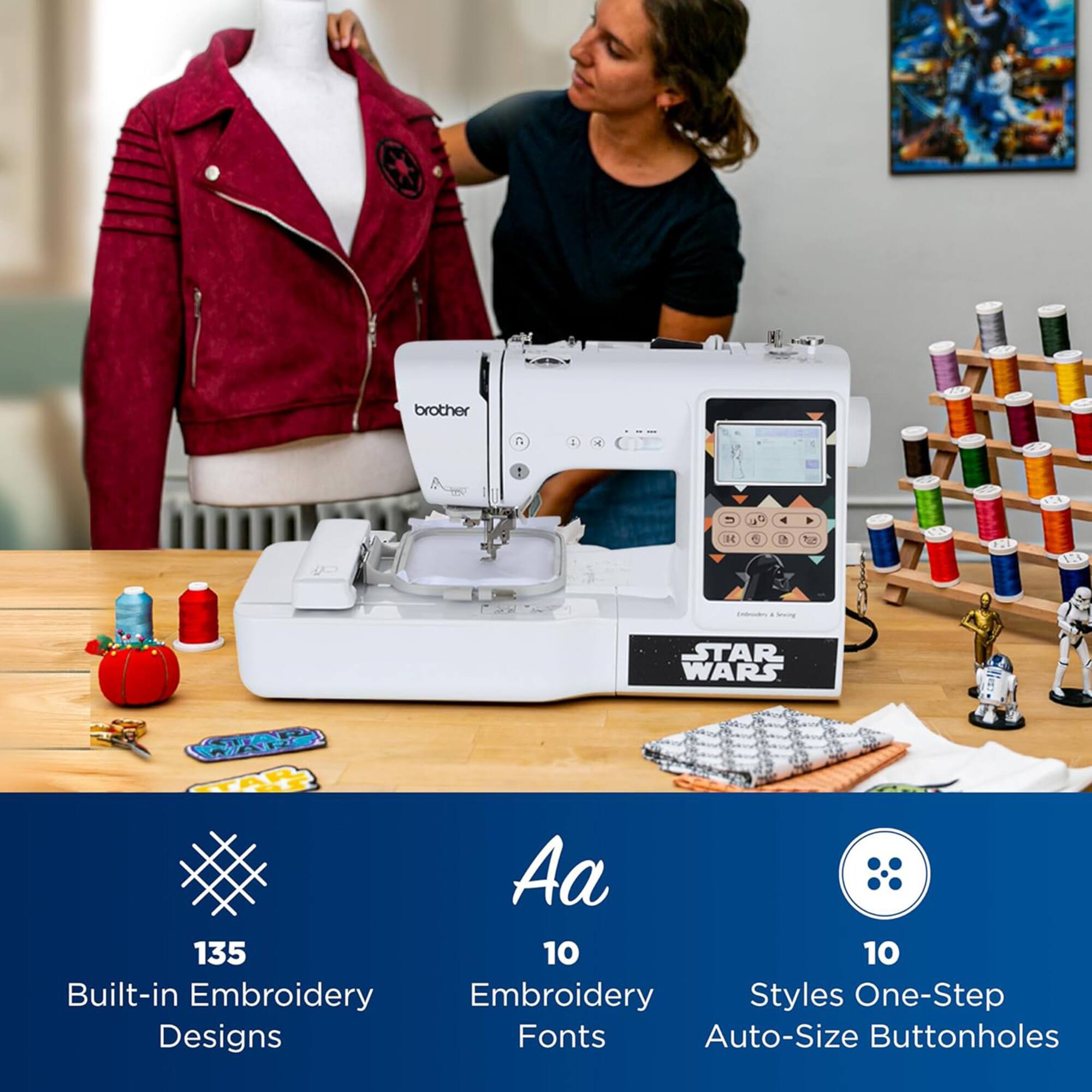 Brother LB5500S Star Wars™ Edition Sewing & Embroidery Machine